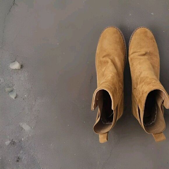 Rock & Candy Kalea Tan Booties Boots Womens Size 8.5 - Picture 5 of 9